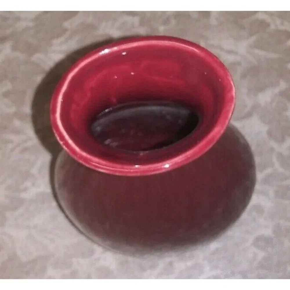 Bud vase Taiwan Pottery Floral Lilly /Orchid 6